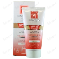 کرم ضد آفتاب SPF 60 مای مناسب پوست های معمولی و خشک 50 میلی لیتر